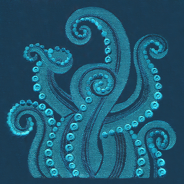 Opulent Octopus (Embossed)