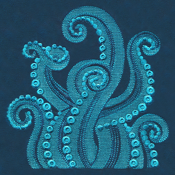 Opulent Octopus (Embossed)