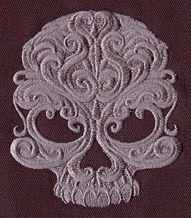 Baroque Punk Skull