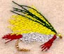 Yellow Marabou Streamer Fishing Fly