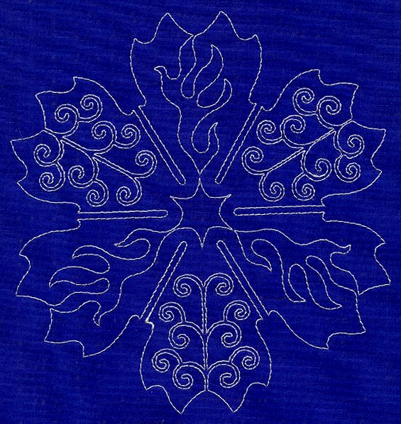Sashiko Snowflake 6