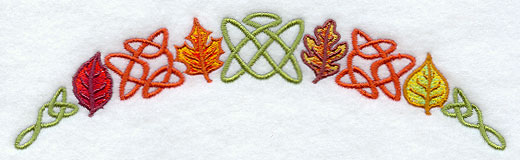 Celtic Leaves Spray