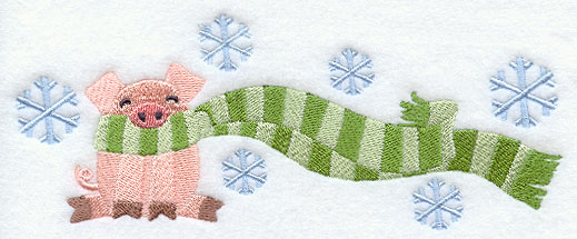 Winter Piggy