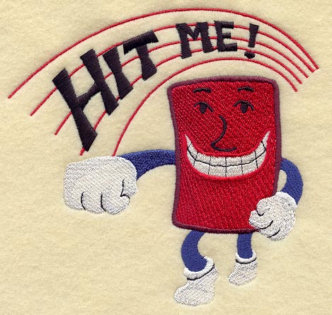 Playing Card Hit Me