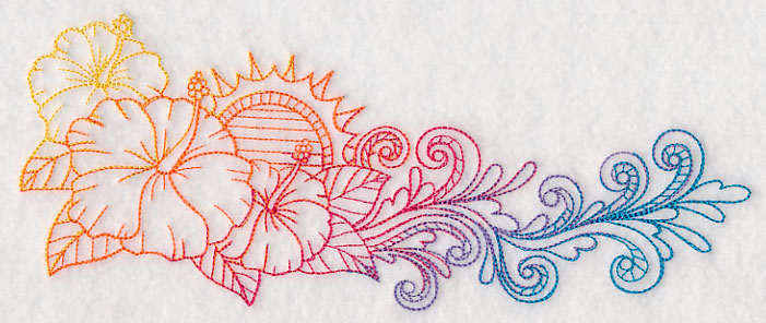 Rainbow Hibiscus