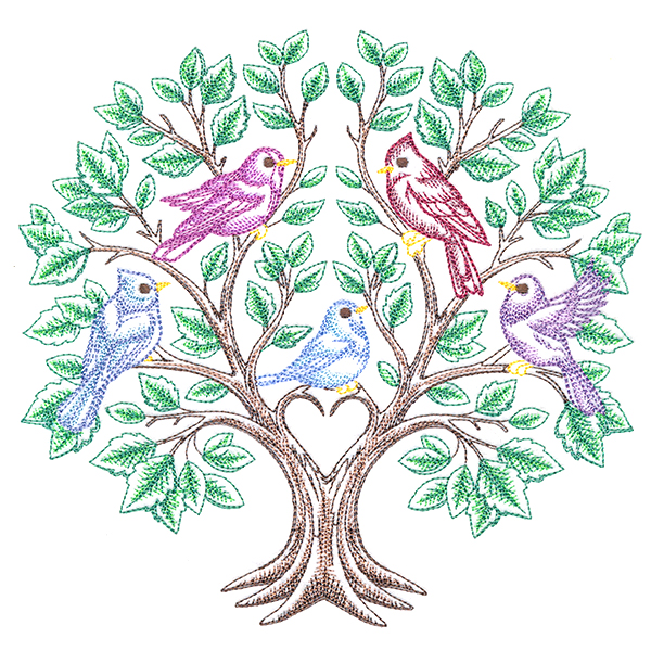 Birds of a Feather Family Tree