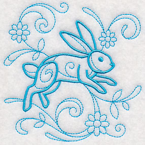Doyle Rabbit Design Doodle Rabbit