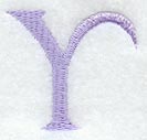 Hana Letter Y (1 1/2 Inch)