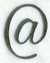 Agatha At Sign (1 1/2 Inch)