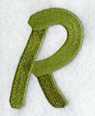 Book Script Letter R (2 Inch)