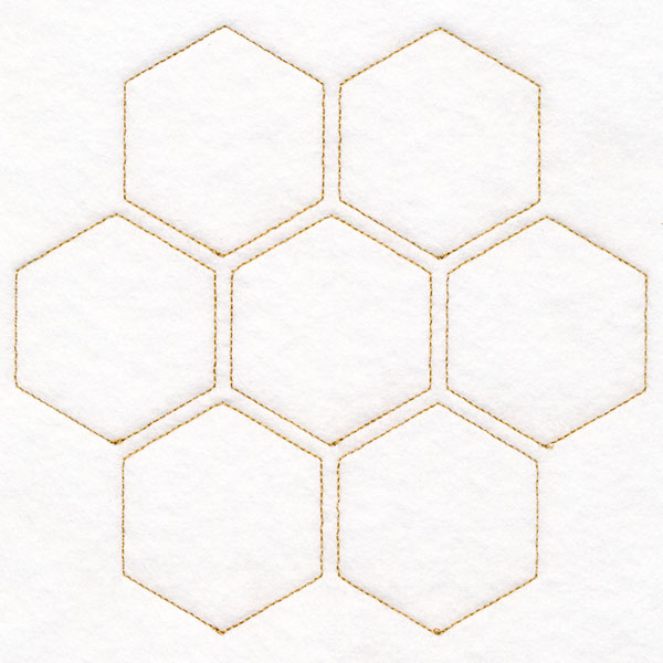 Dimensional Quilted Patterns 4 (Double Run)