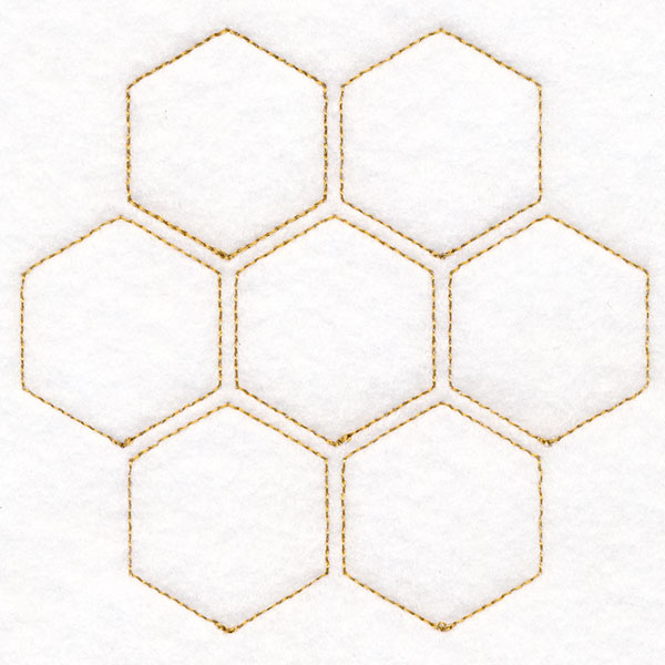 Dimensional Quilted Patterns 4 (Double Run)