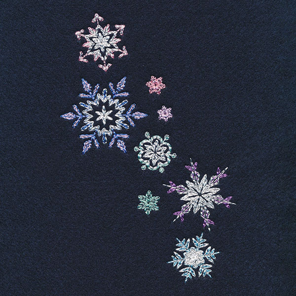 Winter Magic Snowflake Cascade