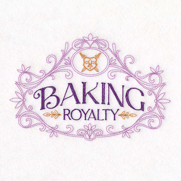 Baking Royalty Sign