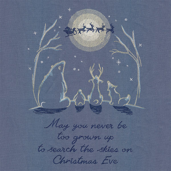 Search the Skies on Christmas Eve Animal Scene Search the Skies on Christmas Eve Animal Scene