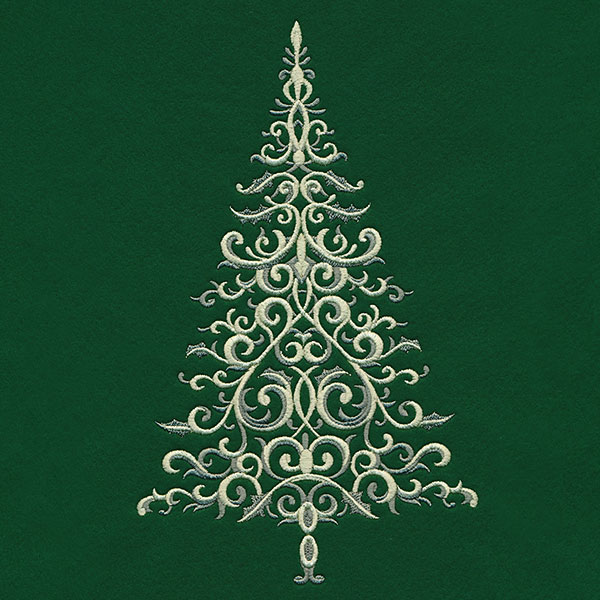 Dazzling Baroque Christmas Tree