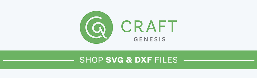 Shop SVG & DXF Design Files at Craft Genesis